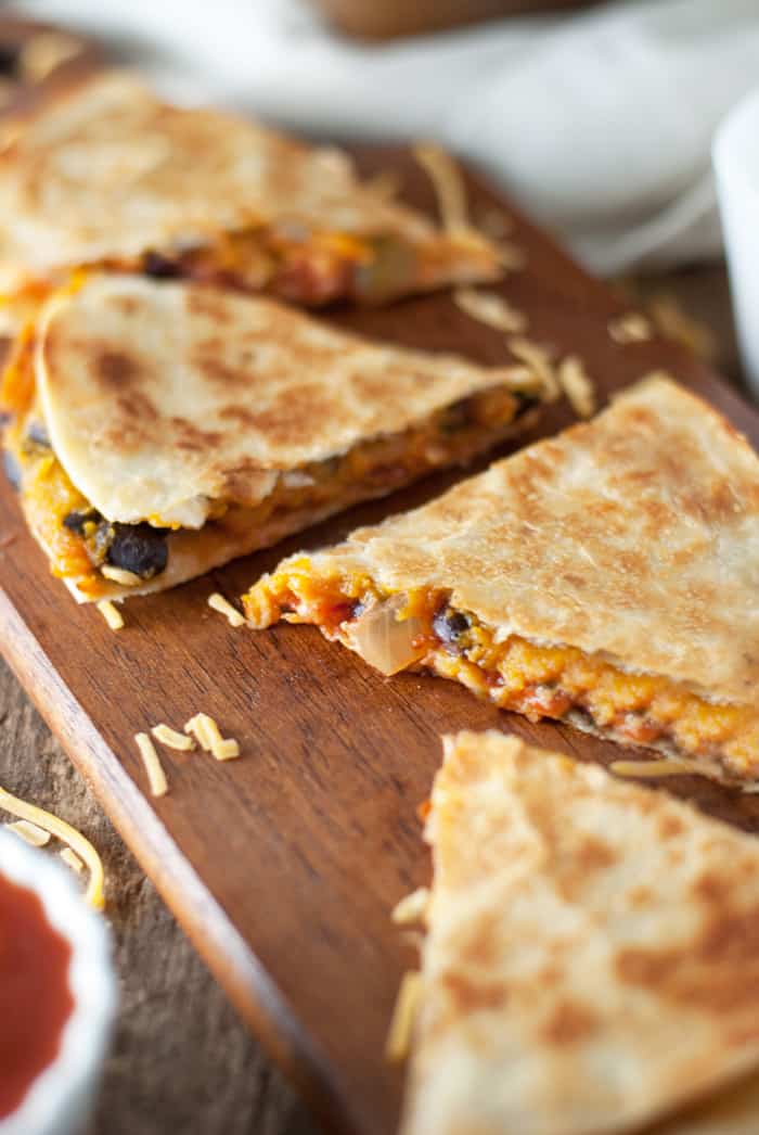 Black Bean and Butternut Squash Quesadillas-image