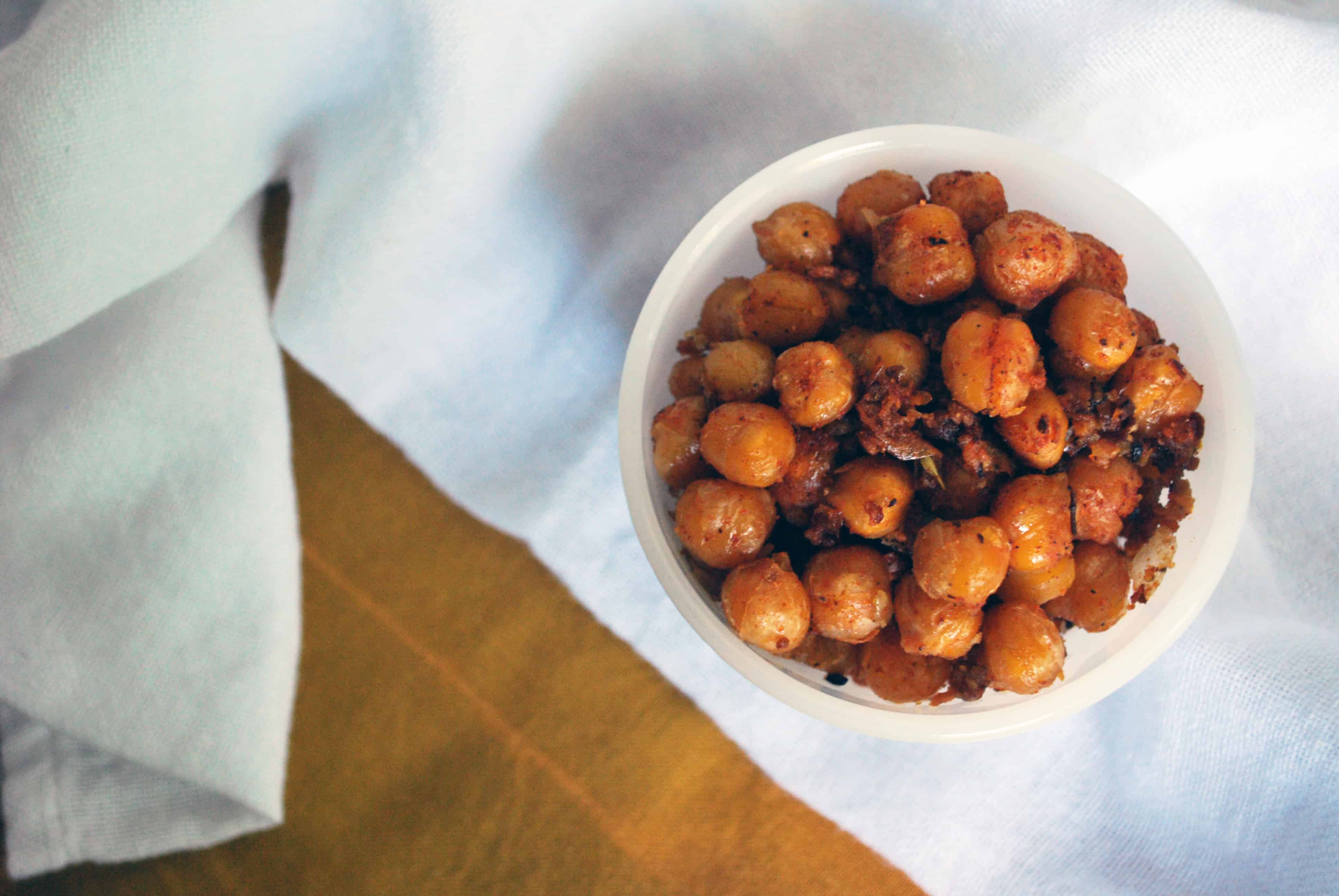 Cajun Roasted Chickpeas