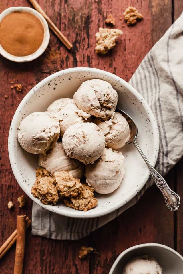 Cinnamon Oatmeal Cookie Ice Cream The LiveIn Kitchen