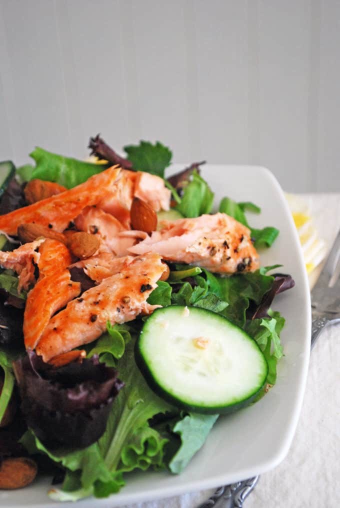Lazy Lady Salmon Salad