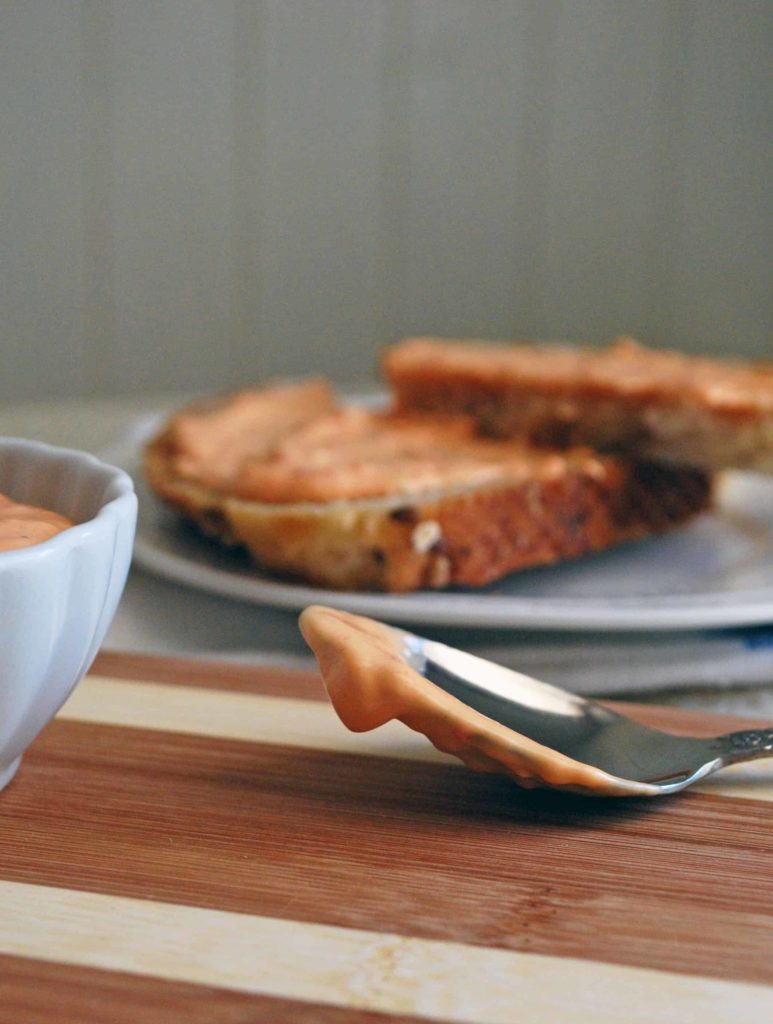 Roasted Red Pepper Whipped Goat Cheese