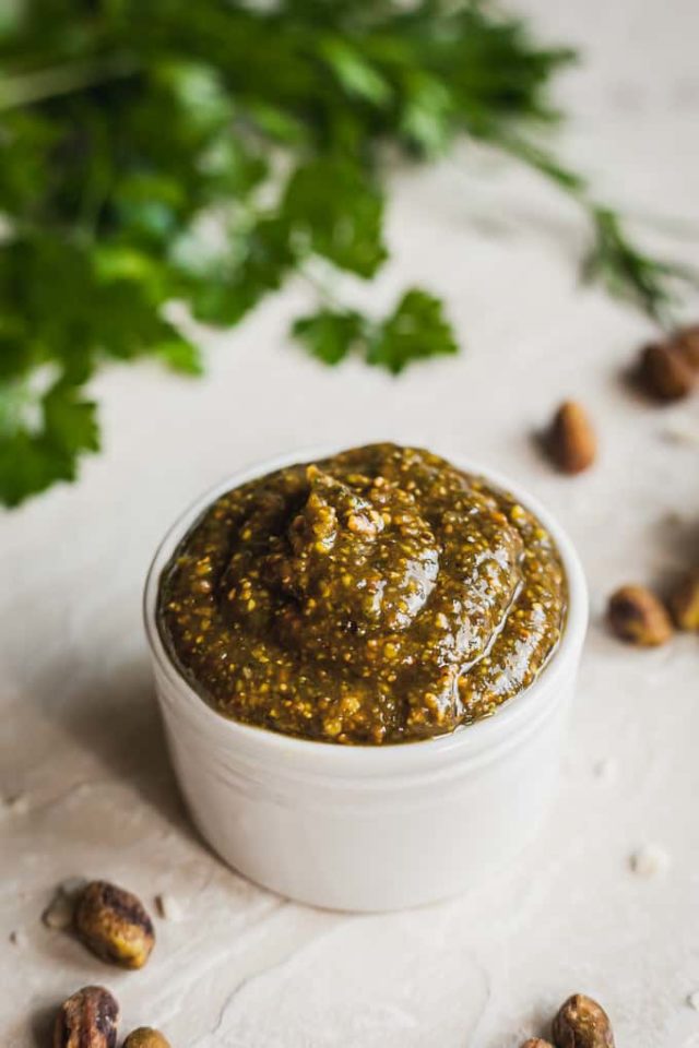 Easy Homemade Pistachio Pesto The LiveIn Kitchen