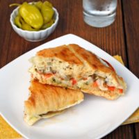 Eggplant Panini - Melty, crispy, sweet comfort food. // The Live-In Kitchen