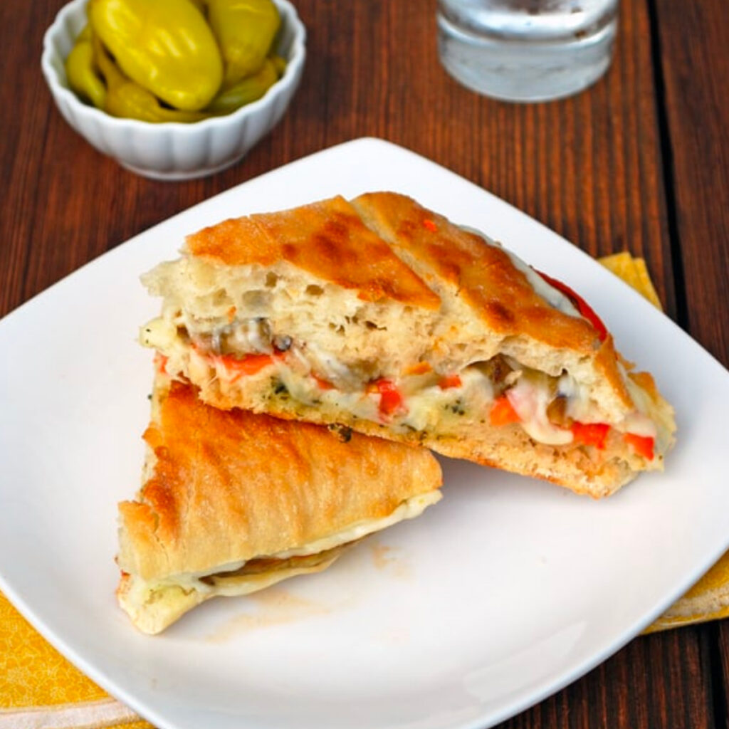 Eggplant Panini The LiveIn Kitchen