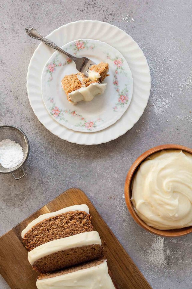 Applesauce Cake with Cream Cheese Frosting The LiveIn Kitchen