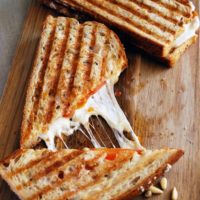 Sun Dried Tomato Pesto Panini // The Live-In Kitchen