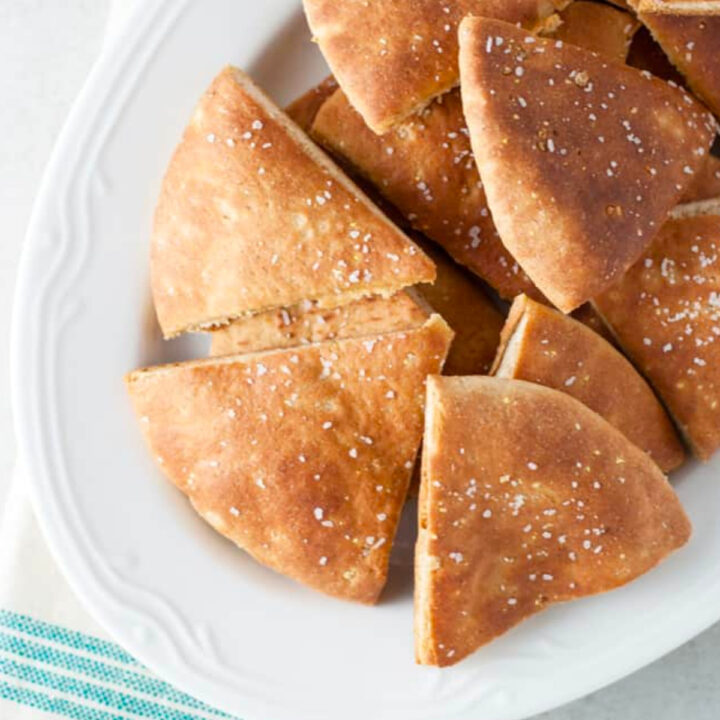 Baked Pita Chips The LiveIn Kitchen