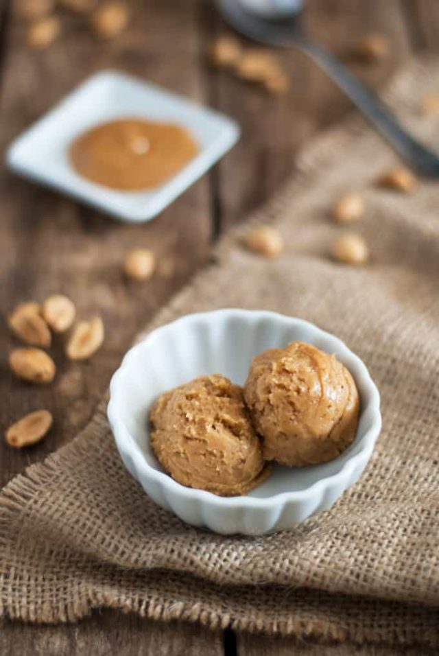 Single Serving Edible Peanut Butter Cookie Dough {Video!}