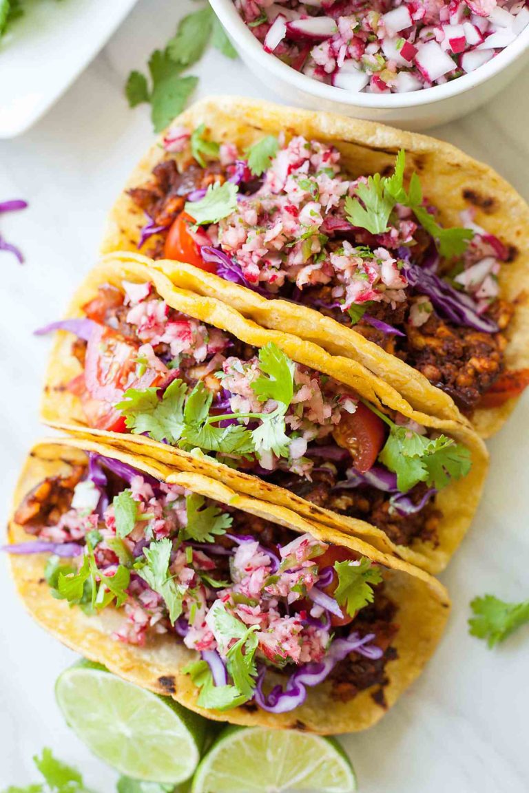 Vegan Tempeh Tacos The LiveIn Kitchen