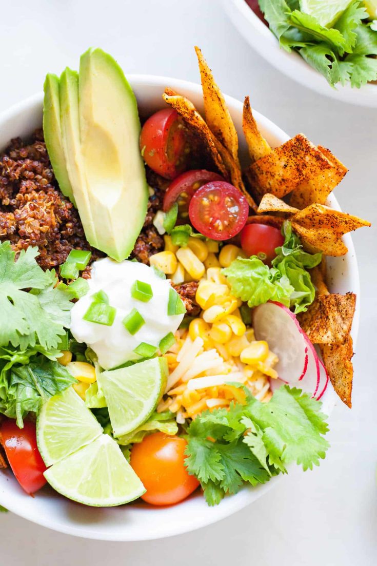 Quinoa Taco Salad The LiveIn Kitchen