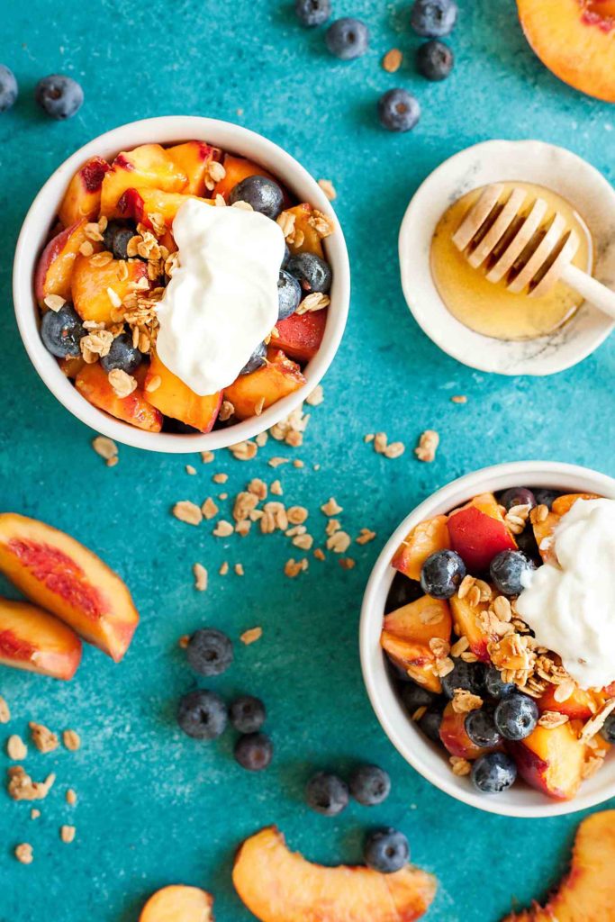 Honey Vanilla Summer Fruit Salad - This is so simple and delicious! Great for dessert or a side, I love this healthy treat! Full recipe at theliveinkitchen.com