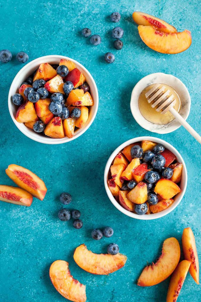 Honey Vanilla Summer Fruit Salad - This is so simple and delicious! Great for dessert or a side, I love this healthy treat! Full recipe at theliveinkitchen.com