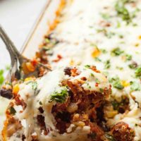 Crispy Quinoa Bake | theliveinkitchen.com @liveinkitchen