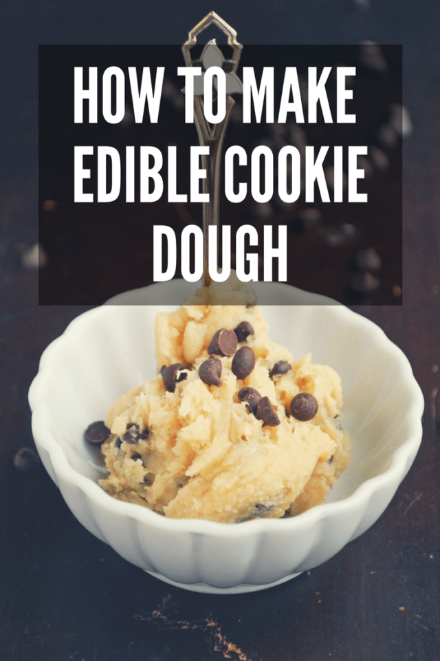 How Do You Make Edible Cookie Dough? The LiveIn Kitchen