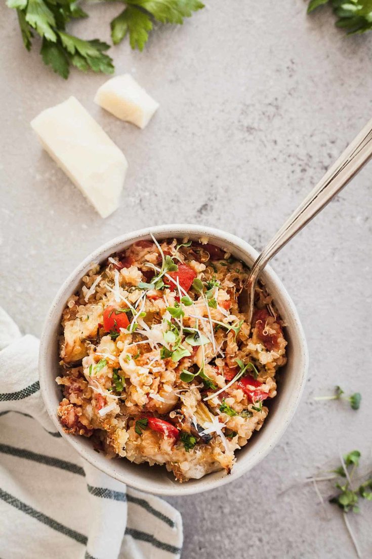 Italian Quinoa Casserole The LiveIn Kitchen