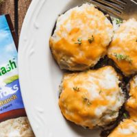 VeggieMash Stuffed Mushrooms
