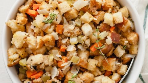 The Best Simple Vegetarian Stuffing Recipe The Live In Kitchen