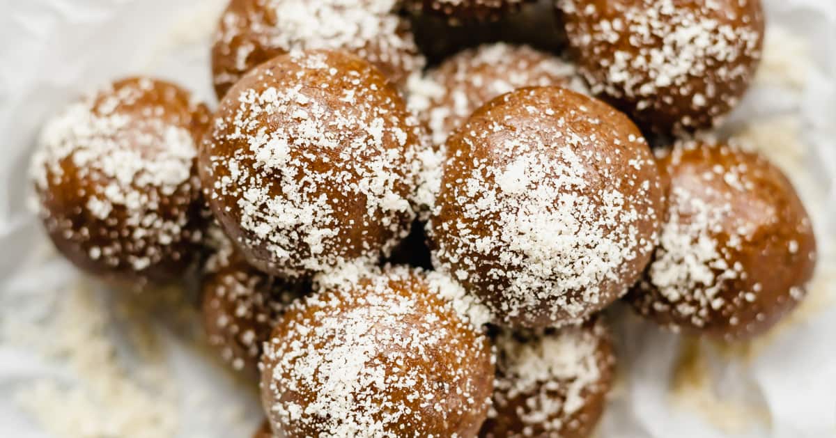 gingerbread energy balls