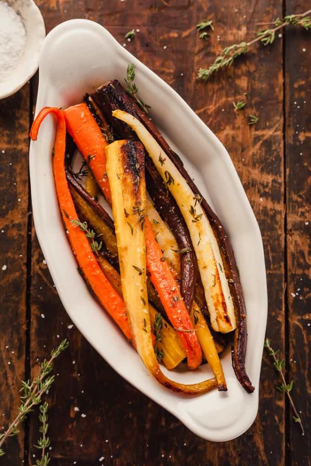 Oven Roasted Carrots with Thyme The LiveIn Kitchen