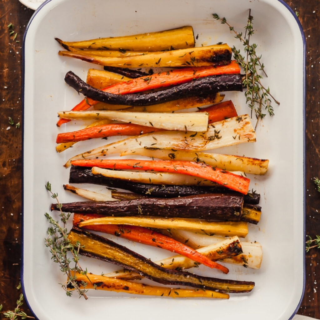 Oven Roasted Carrots with Thyme The LiveIn Kitchen