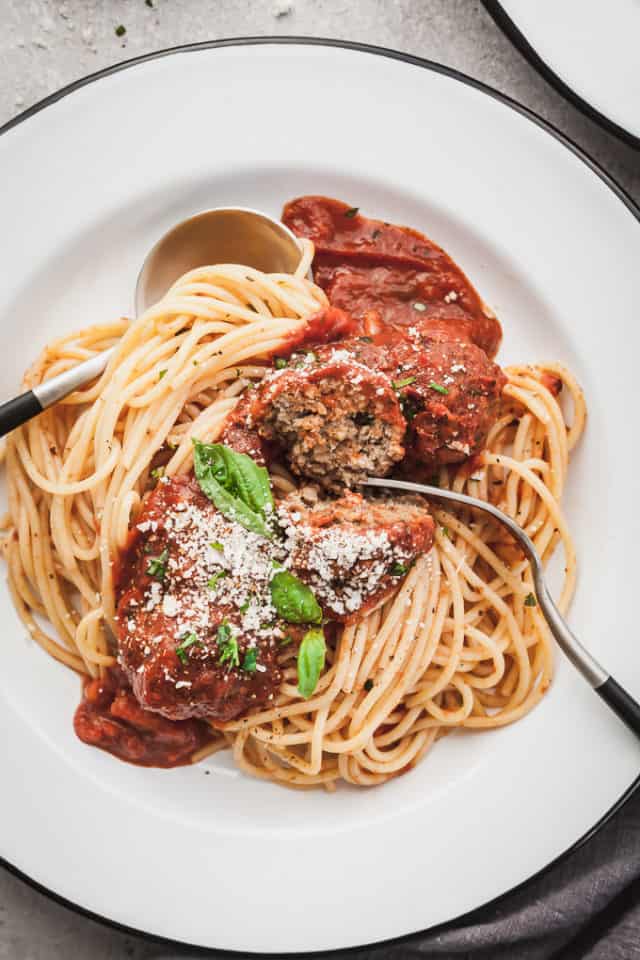 Eggplant Meatballs (Vegetarian) - The Live-In Kitchen