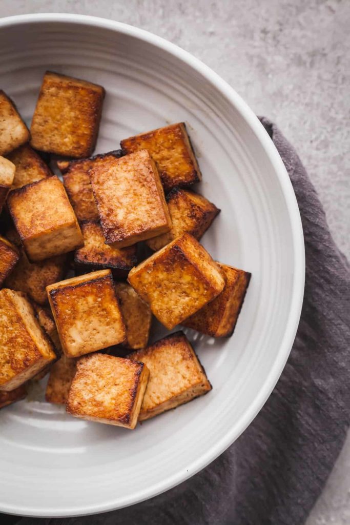 the best tofu in a bowl