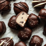 featured image for pretzel cookie dough truffles