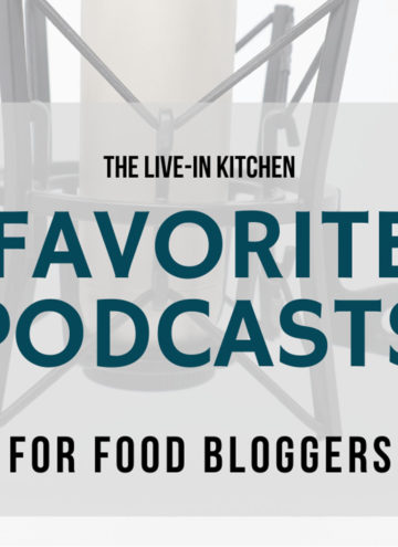 favorite podcasts for food bloggers