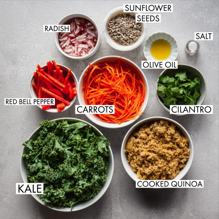 Warm Kale and Quinoa Salad The LiveIn Kitchen