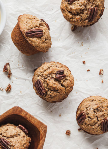 spiced apple muffins