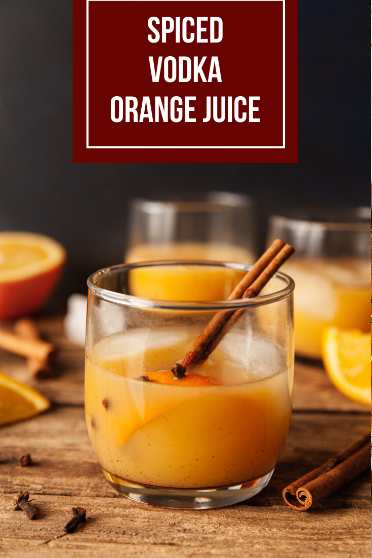 Spiced Vodka Orange Juice (Screwdriver Cocktail) The LiveIn Kitchen