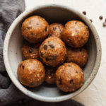featured image of peanut butter cookie dough bites in bowl