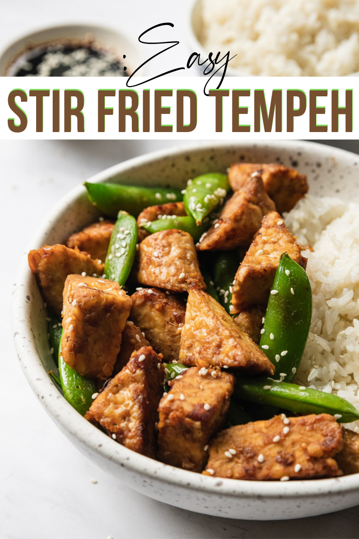 Easy Stir Fried Tempeh 6 Ing. & 15 minutes! The LiveIn Kitchen
