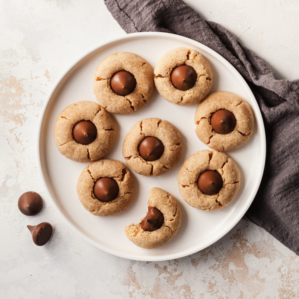 Classic Peanut Butter Blossoms The LiveIn Kitchen