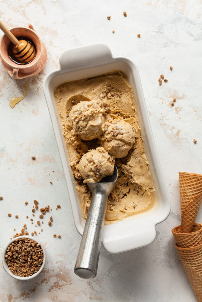 Grape Nut Ice Cream with Brown Sugar and Honey The LiveIn Kitchen