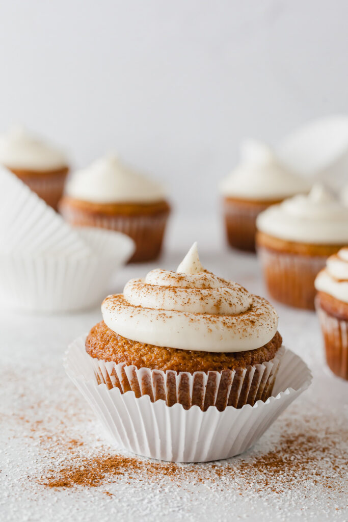 Applesauce Cupcakes with Cream Cheese Frosting The LiveIn Kitchen