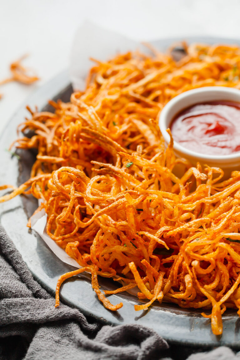 Air Fryer Shoestring Fries The LiveIn Kitchen