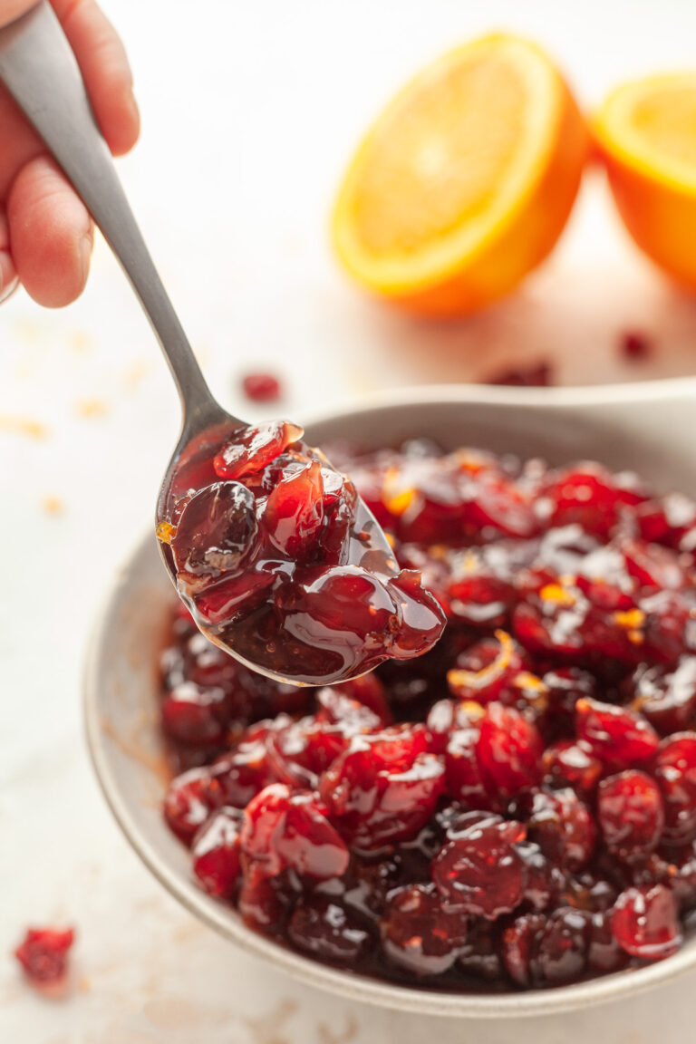Cranberry Sauce with Dried Cranberries The LiveIn Kitchen