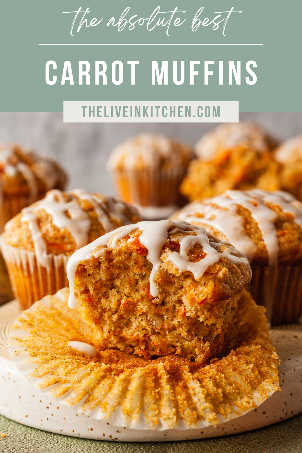 Simple Moist Carrot Muffins The LiveIn Kitchen