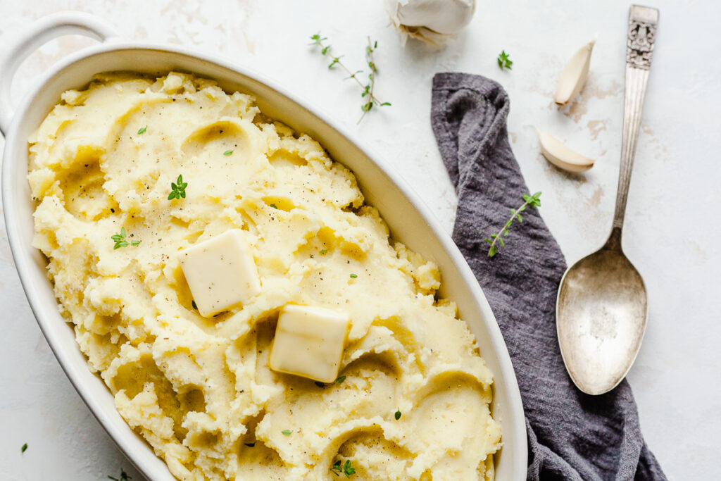 Mashed Potatoes without Milk {VIDEO} The LiveIn Kitchen