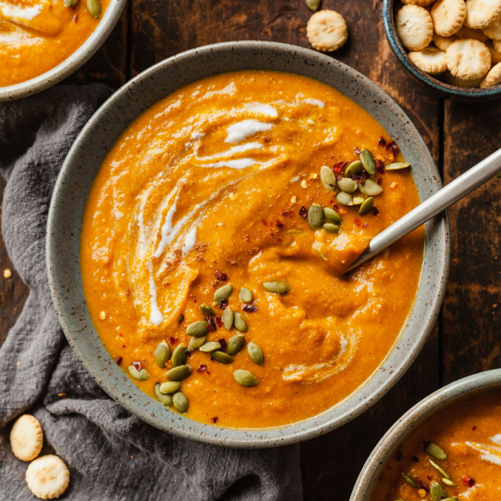 Vegan Pumpkin Soup The LiveIn Kitchen