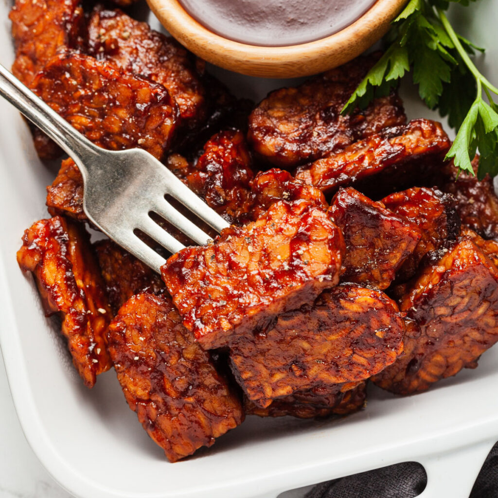 Easy Stir Fried Tempeh 6 Ing. & 15 minutes! The LiveIn Kitchen