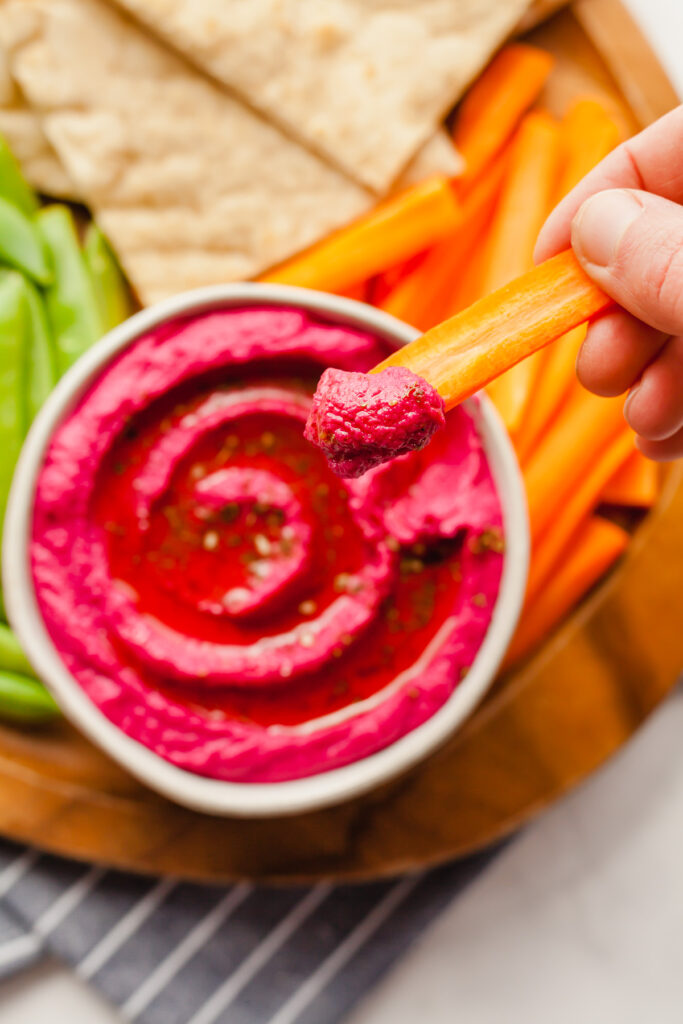 Beetroot Hummus The LiveIn Kitchen