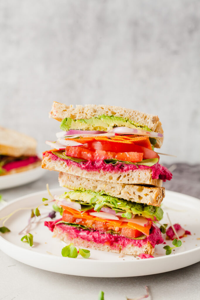 Hummus Sandwich The LiveIn Kitchen