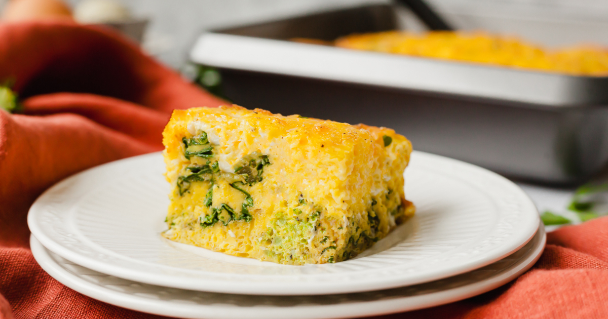 Low Carb Breakfast Casserole - The Live-In Kitchen