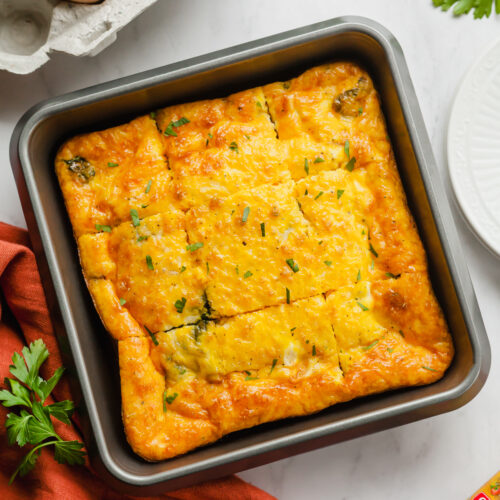 Low Carb Breakfast Casserole - The Live-In Kitchen