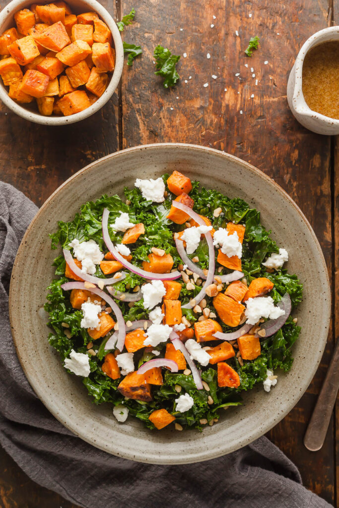 Kale and Sweet Potato Salad The LiveIn Kitchen