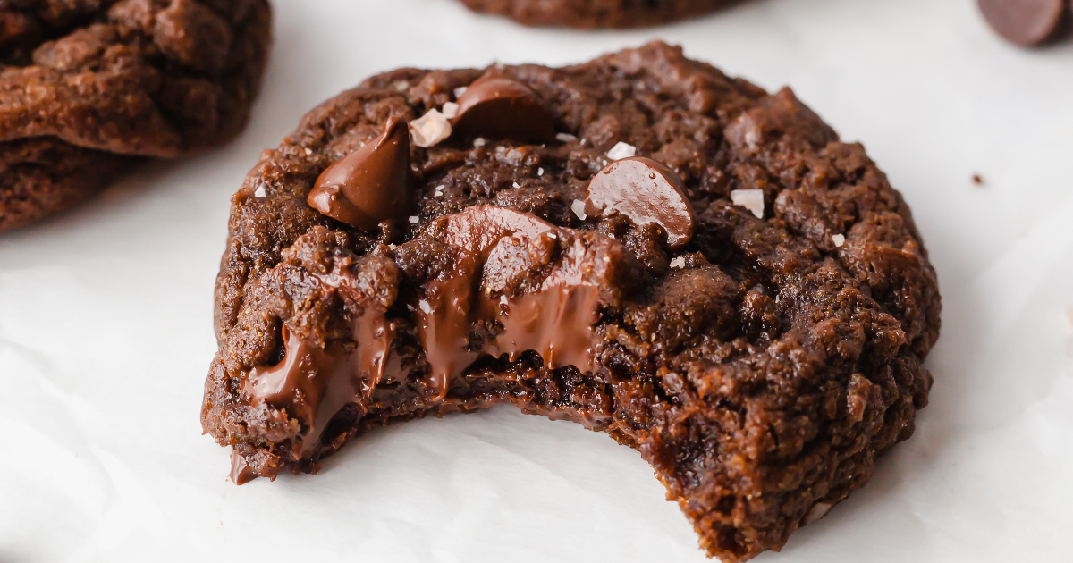 Whole Wheat Chocolate Fudge Cookies The LiveIn Kitchen