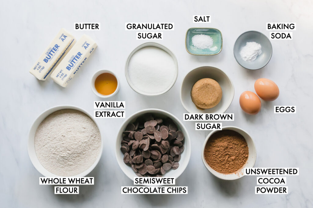 Whole Wheat Chocolate Fudge Cookies The LiveIn Kitchen