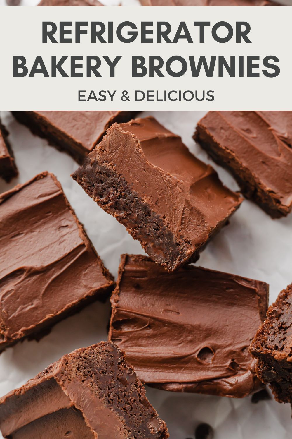 Refrigerator Bakery Brownies The LiveIn Kitchen